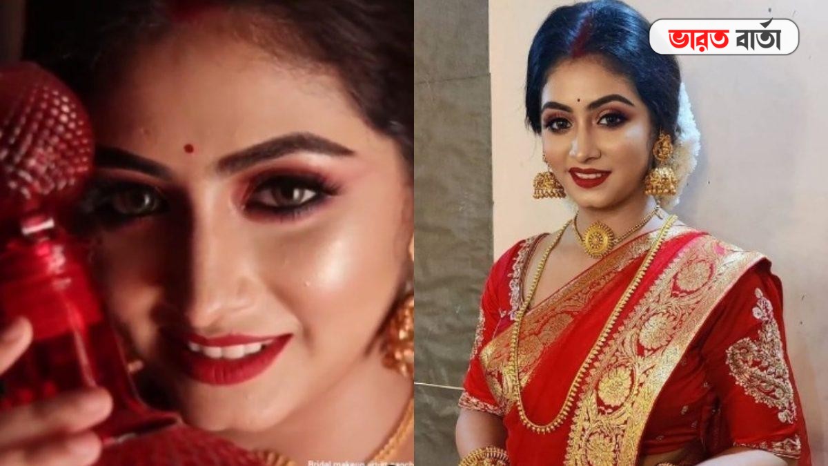 নববধূর সাজে 'কৃষ্ণকলি' তিয়াসা, লাল বেনারসী শাড়ি পরে নজর কাড়লেন নায়িকা, রইলো সমস্ত ছবি নববধূর সাজে 'কৃষ্ণকলি' তিয়াসা, লাল বেনারসী শাড়ি পরে নজর কাড়লেন নায়িকা, রইলো সমস্ত ছবি