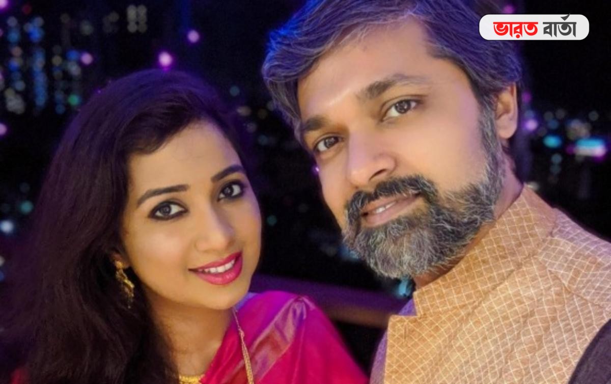 কেক সাজিয়ে ছেলে 'শ্রেয়াদিত্য'কে স্বাগত, নতুন অতিথিকে আপ্যায়নে শ্রেয়া ও শিলাদিত্য কেক সাজিয়ে ছেলে 'শ্রেয়াদিত্য'কে স্বাগত, নতুন অতিথিকে আপ্যায়নে শ্রেয়া ও শিলাদিত্য
