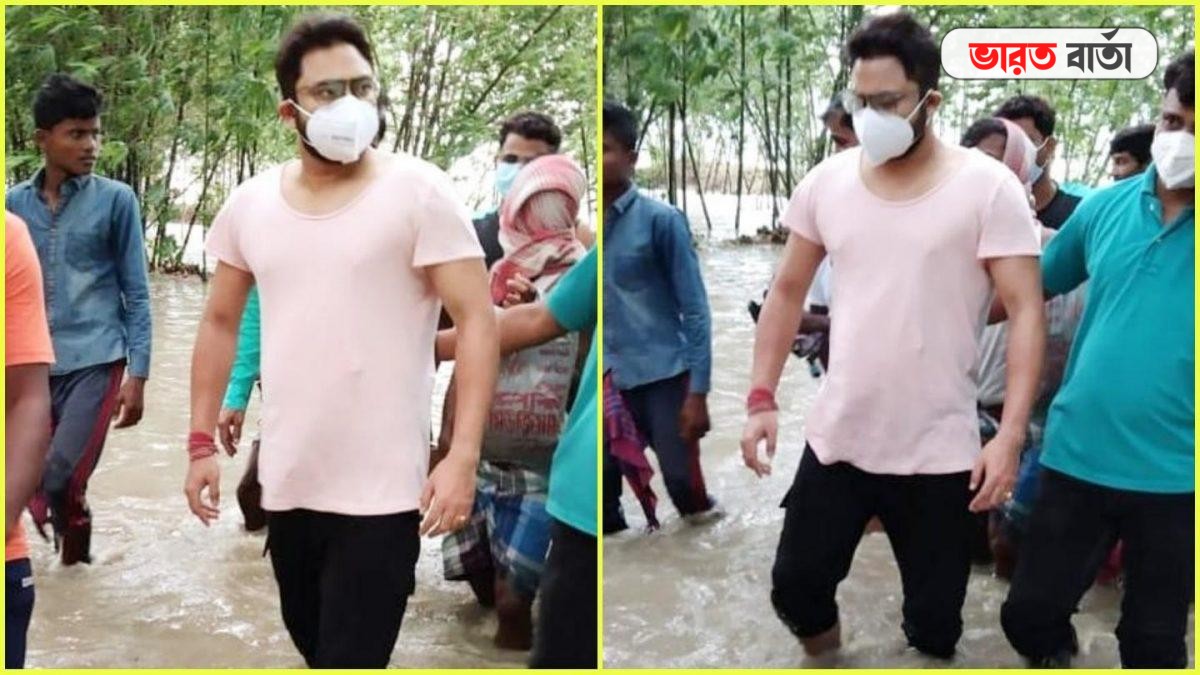 Soham Chakraborty: হাঁটু জলে নেমে গ্রামবাসীর পাশে 'তারকা বিধায়ক' সোহম, ঘুরে দেখলেন বন্যা কবলিত এলাকা Soham Chakraborty: হাঁটু জলে নেমে গ্রামবাসীর পাশে 'তারকা বিধায়ক' সোহম, ঘুরে দেখলেন বন্যা কবলিত এলাকা