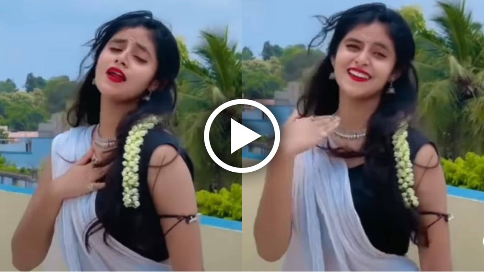 মাথায় ফুলের মালা, বাড়ির ছাদে রিল বানিয়ে নেটদুনিয়ায় প্রশংসিত হলেন সুন্দরী যুবতী মাথায় ফুলের মালা, বাড়ির ছাদে রিল বানিয়ে নেটদুনিয়ায় প্রশংসিত হলেন সুন্দরী যুবতী