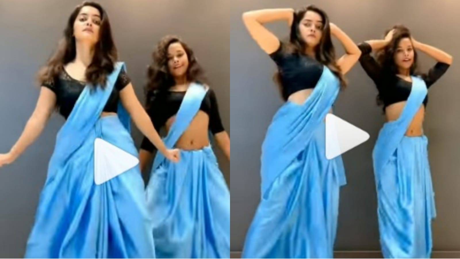 নীল শাড়ি কালো ব্লাউজে দুই যুবতীর দারুণ নাচ, খোলা চুলে মহিত করেছে সকলকে, ভাইরাল ভিডিও নীল শাড়ি কালো ব্লাউজে দুই যুবতীর দারুণ নাচ, খোলা চুলে মহিত করেছে সকলকে, ভাইরাল ভিডিও