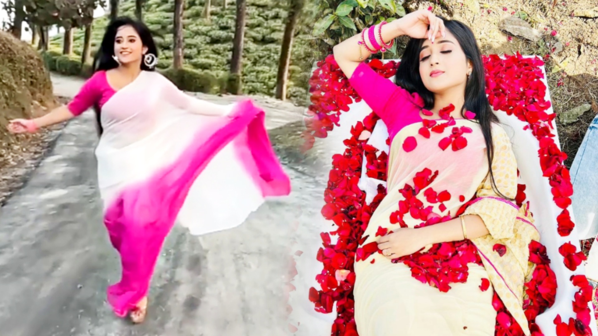 শিফন শাড়িতে বাথটবে শুয়ে মিঠাই, ছড়ানো গোলাপের পাপড়ি, রোমান্সের আশায় ধারাবাহিক অনুরাগীরা শিফন শাড়িতে বাথটবে শুয়ে মিঠাই, ছড়ানো গোলাপের পাপড়ি, রোমান্সের আশায় ধারাবাহিক অনুরাগীরা