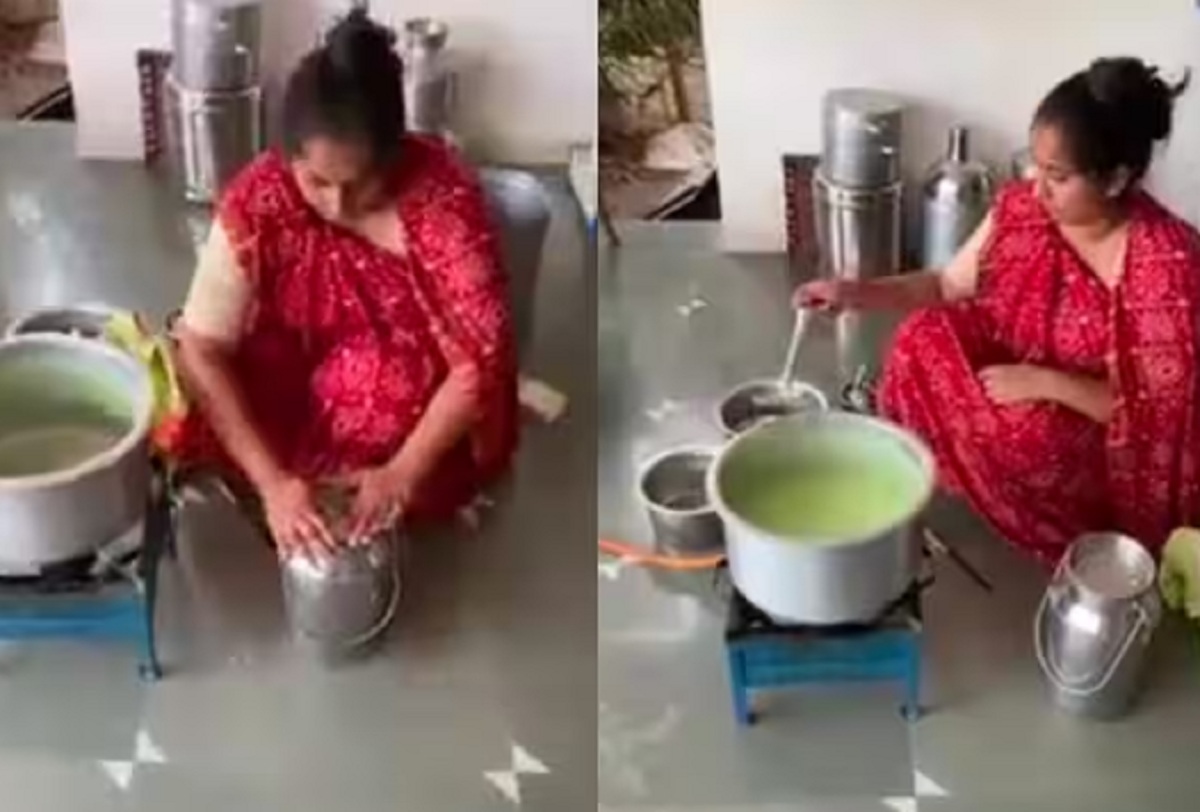 Fan Made Ice Cream: ফ্রিজ ছাড়াই আইসক্রিম বানালেন এই গৃহবধূ, দেখে অবাক গোটা নেটদুনিয়া Fan Made Ice Cream: ফ্রিজ ছাড়াই আইসক্রিম বানালেন এই গৃহবধূ, দেখে অবাক গোটা নেটদুনিয়া