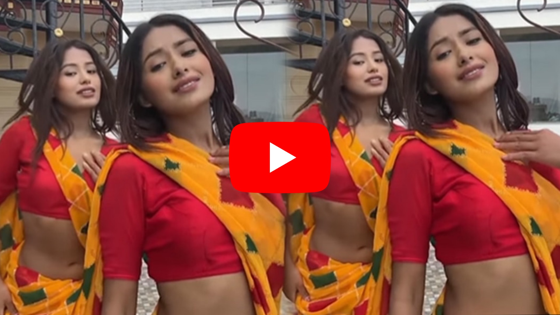 Viral Video: শাড়ি পরে এমনভাবে নাচলেন নেপালি যমজ বোন, মানুষের চোখ আটকে গেছে, দেখুন