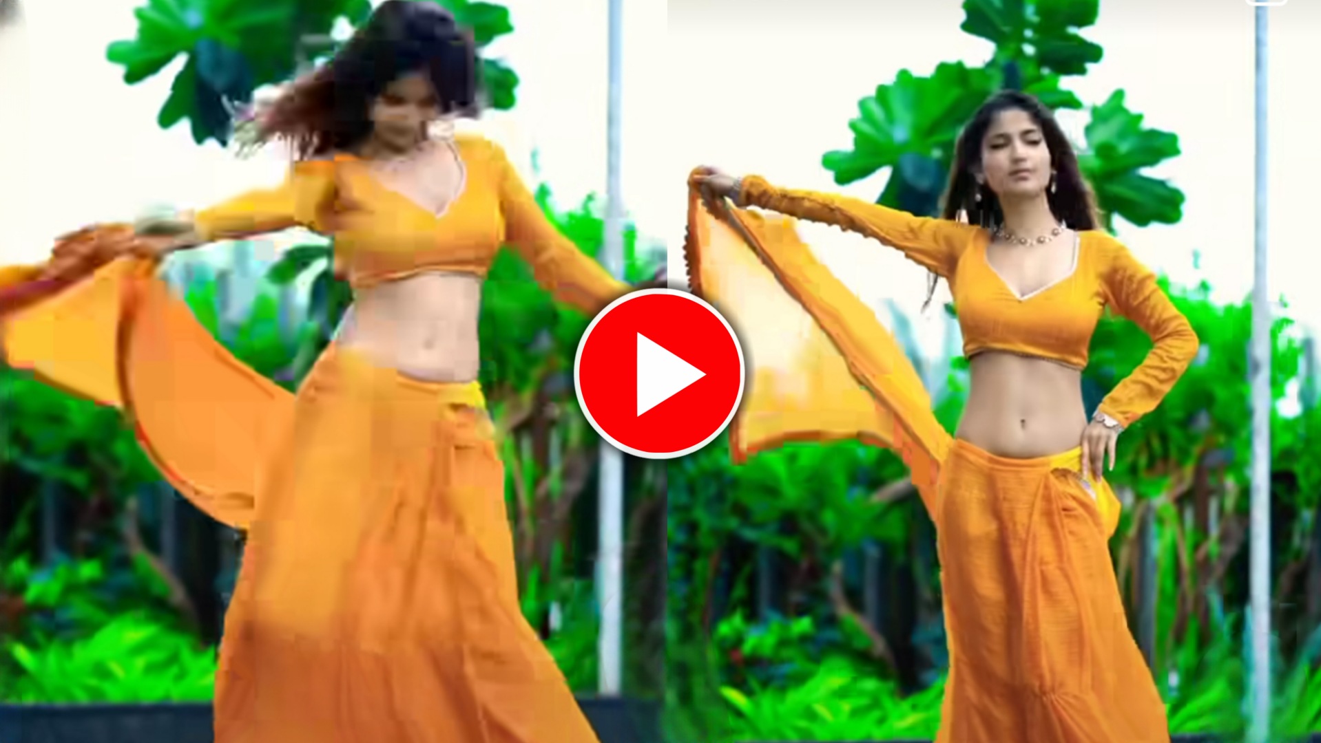 (VIDEO) হলুদ শাড়িতে আঁচল উড়িয়ে পর্দার রবিনা ট্যান্ডনকে টেক্কা দিলেন এক যুবতী, লোকেরা দেখার জন্য পাগল (VIDEO) হলুদ শাড়িতে আঁচল উড়িয়ে পর্দার রবিনা ট্যান্ডনকে টেক্কা দিলেন এক যুবতী, লোকেরা দেখার জন্য পাগল