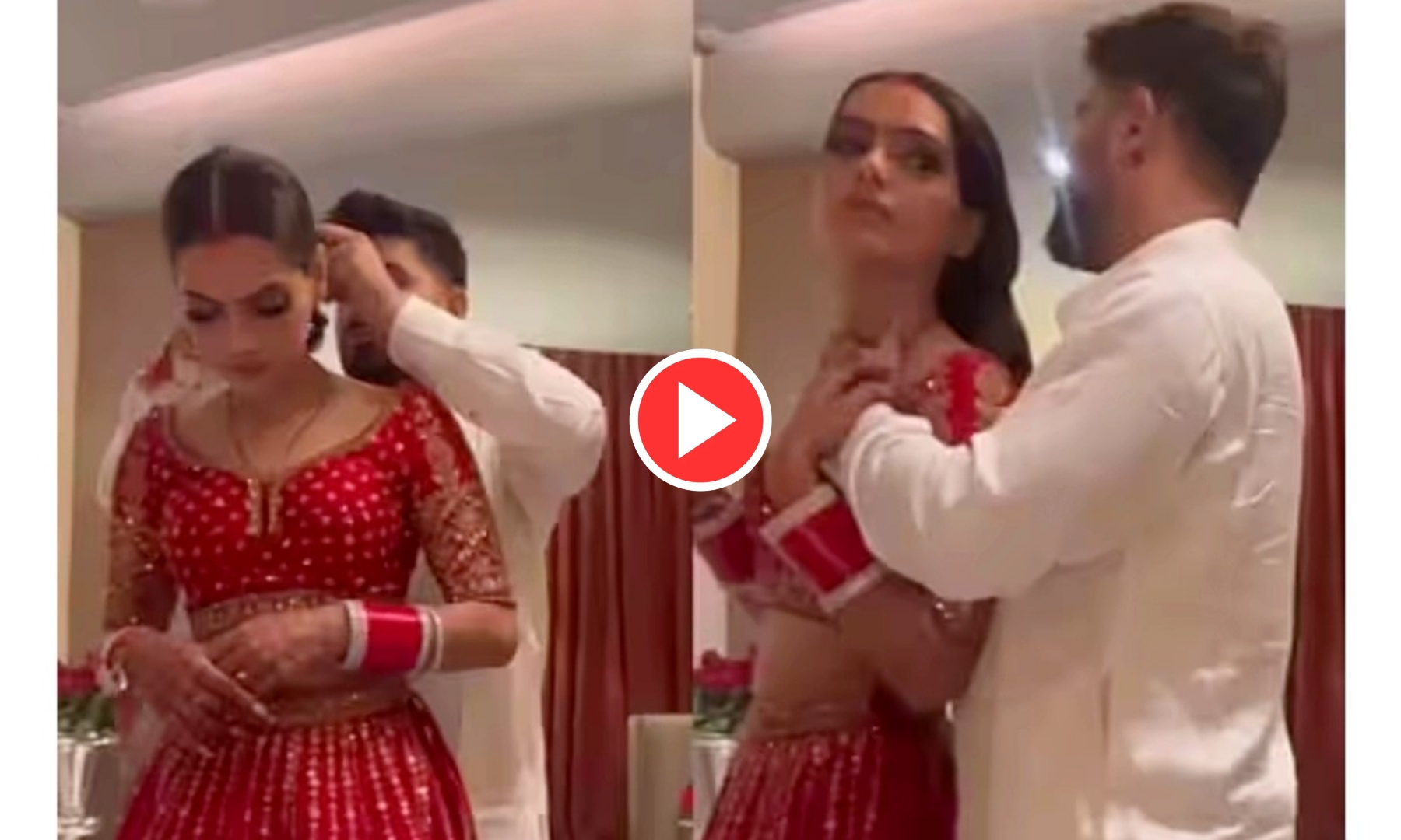 (Viral Video) বিয়ের প্রথম রাতের চরম রোমান্স, সাহসী ভিডিও নিজেরাই শেয়ার করলেন নবদম্পতি (Viral Video) বিয়ের প্রথম রাতের চরম রোমান্স, সাহসী ভিডিও নিজেরাই শেয়ার করলেন নবদম্পতি