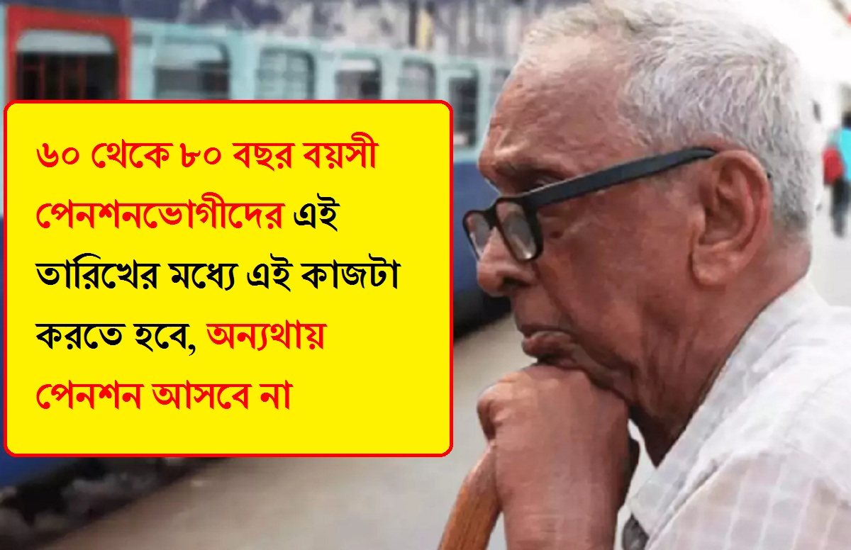Pension Scheme: ৬০ থেকে ৮০ বছর বয়সী পেনশনভোগীদের এই তারিখের মধ্যে এই কাজটা করতে হবে, অন্যথায় পেনশন আসবে না