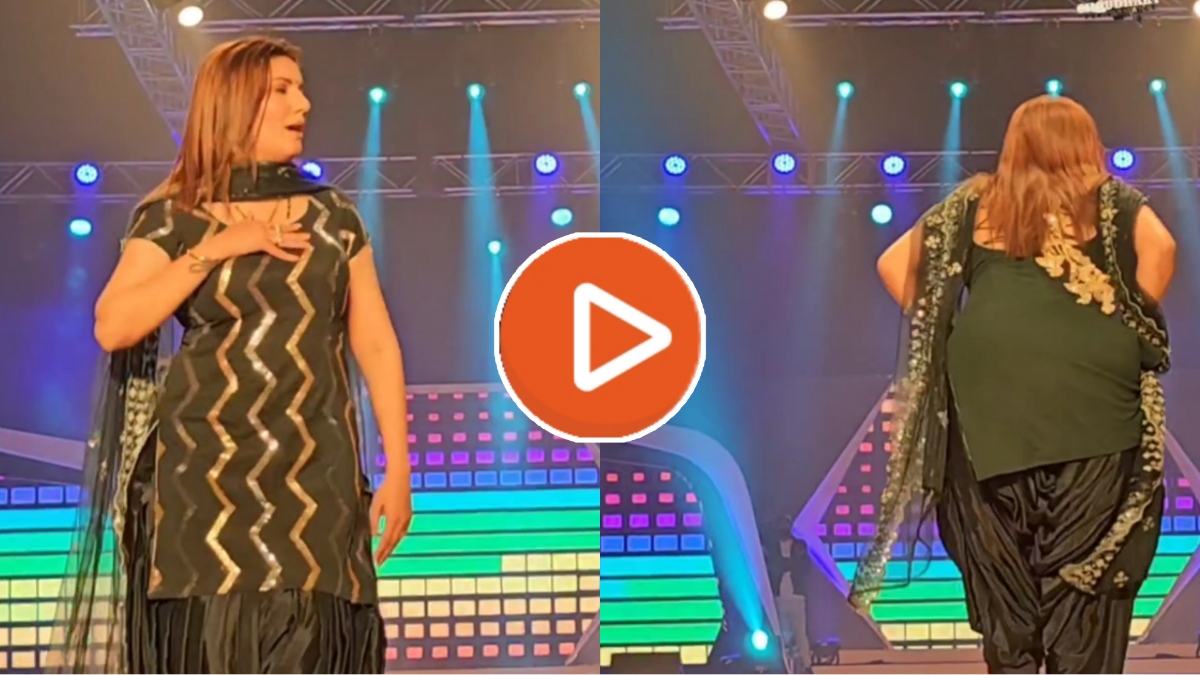 Sapna Chaudhary Video: হরিয়ানভি কুইন স্বপ্না চৌধুরীর দুরন্ত নাচ মঞ্চে, ভিডিও দ্রুত ভাইরাল