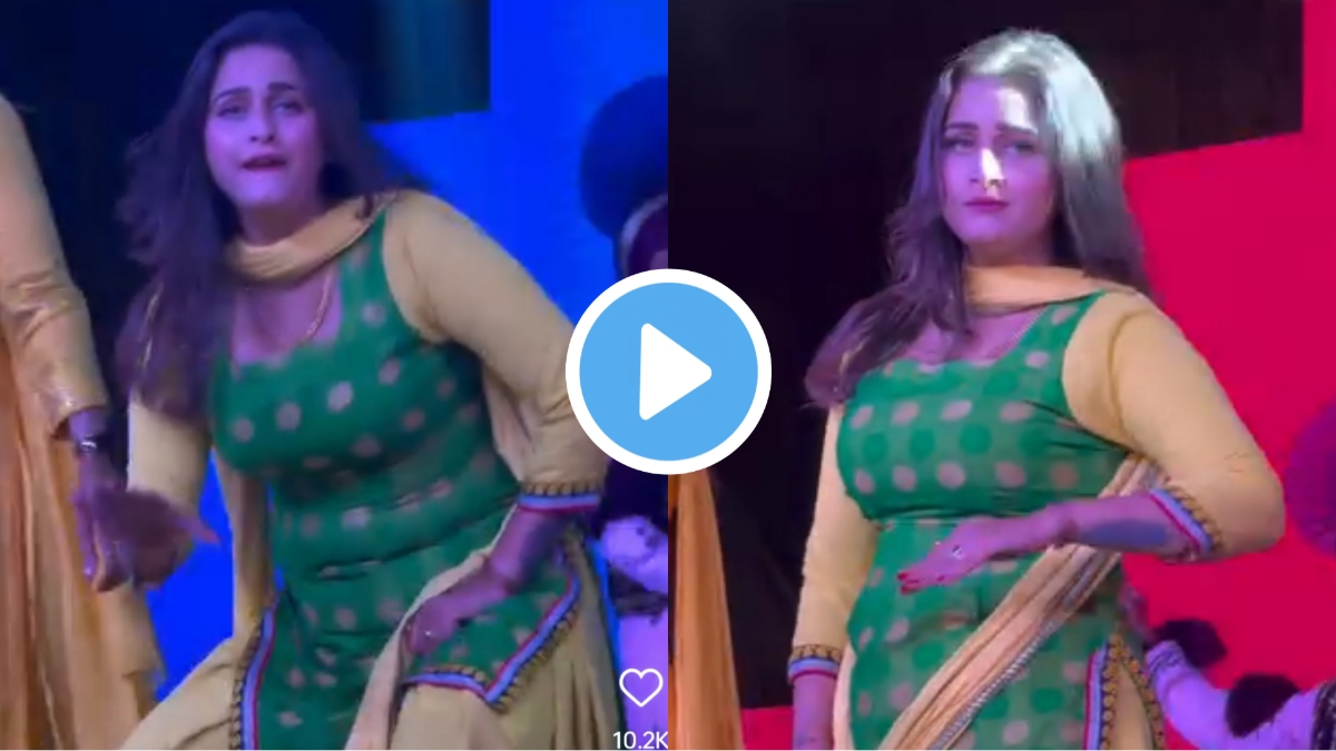 Viral Video: টাইট সালোয়ার সুটে স্টেজে যুবতীর উদ্দাম নাচ, ভাইরাল ভিডিও
