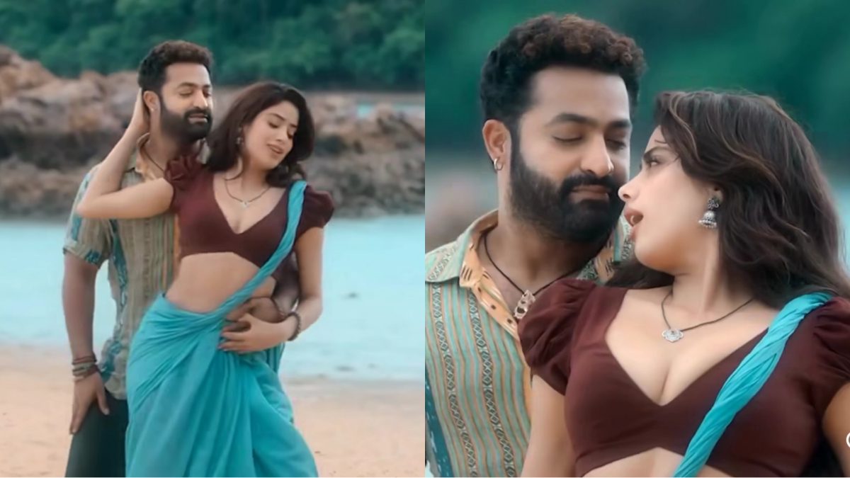 Viral Video: Jr. NTR-এর সাথে চরম রোমান্স জাহ্নবী কাপুরের, এই ভিডিও ভাইরাল ইন্টারনেটে