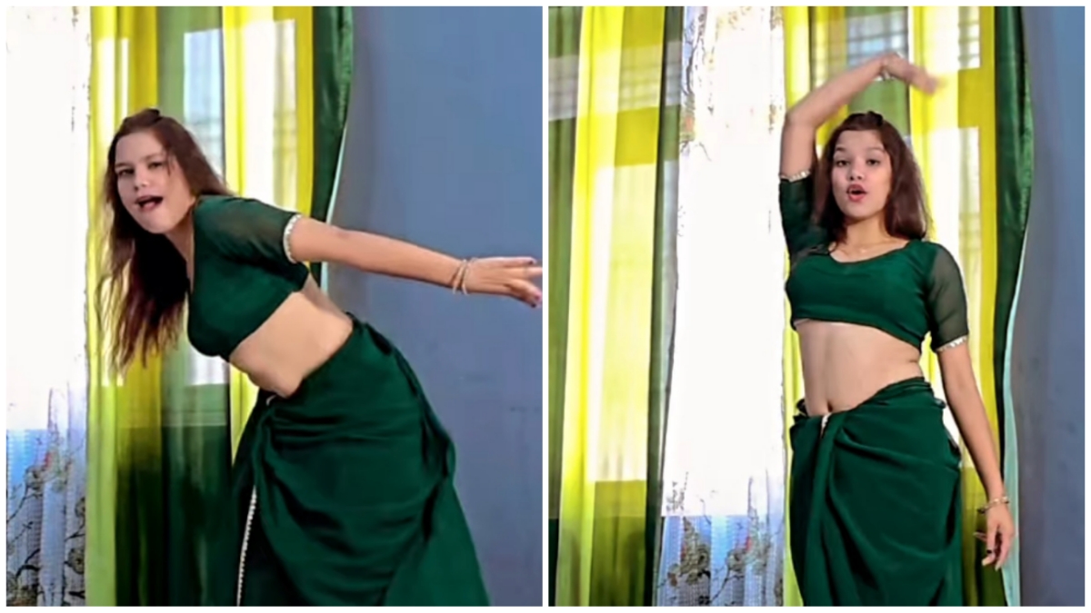 সবুজ পোশাকে তামান্না ভাটিয়ার স্টাইলে নাচ করল মেয়ে, তার খুনি চাল দিয়ে নজর কেড়েছে মানুষের
