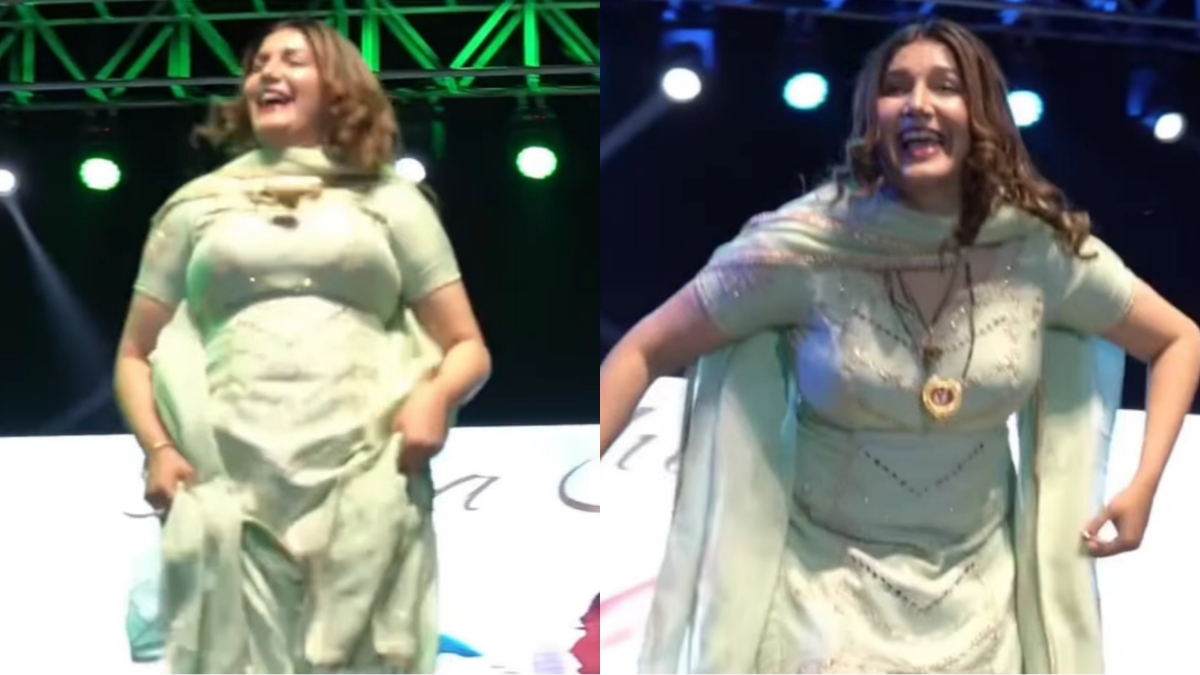 Sapna Chaudhary: সবুজ সালোয়ারে হরিয়ানভী গানে নাচ স্বপ্না চৌধুরীর, নাচের স্টেপ দেখে সবাই বললো 'সুপার সে ভি উপর'