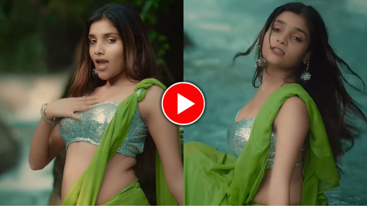Dance Video: পরনে স্লিভলেস ব্লাউজ ও পাতলা শাড়ি, পাহাড়ি নদীর কোলে লাস্যময়ী কায়দায় নাচ সুন্দরী যুবতীর, ভিডিও ভাইরাল