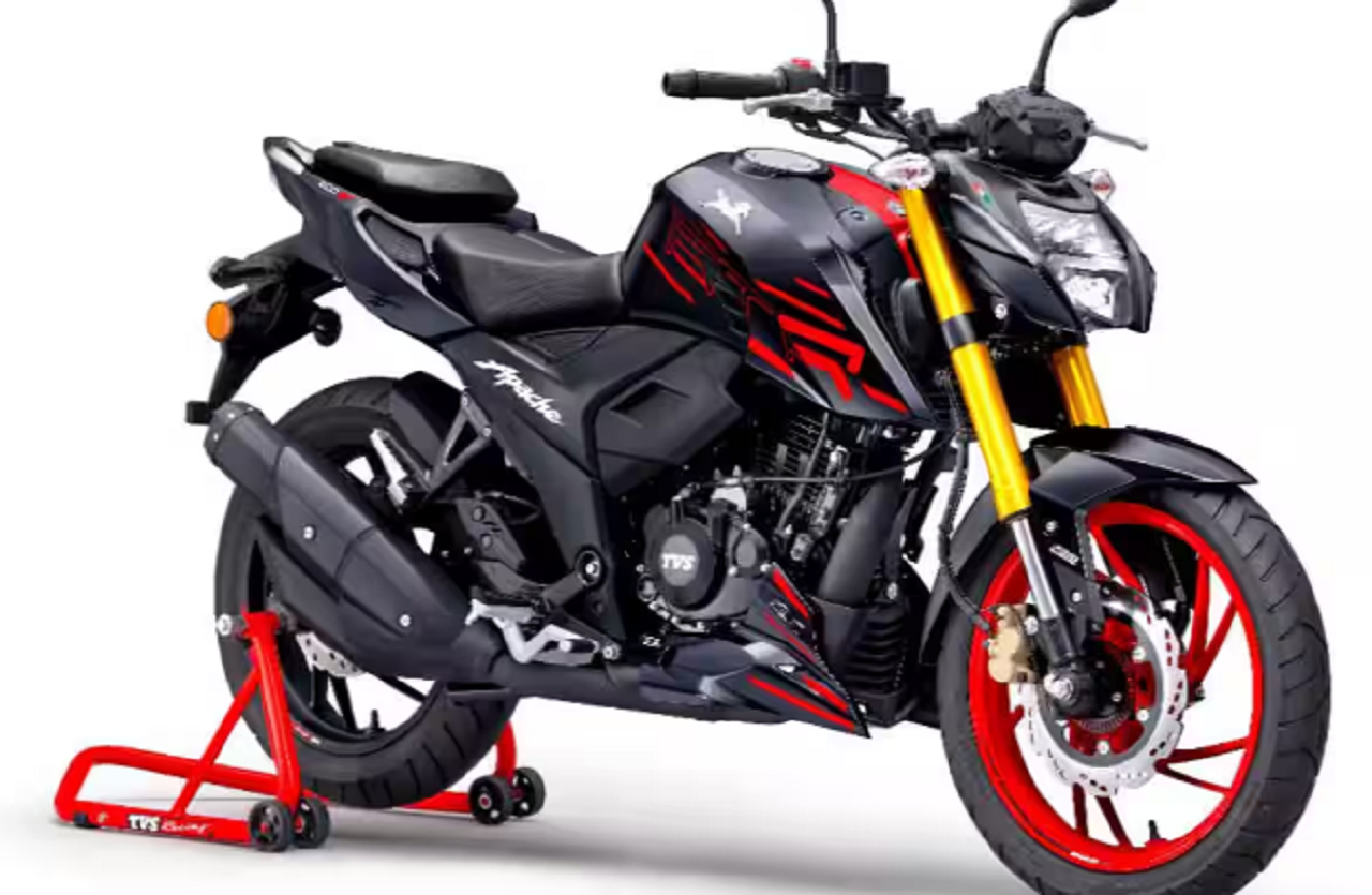 নতুন রূপে ফিরে এল TVS-এর জনপ্রিয় বাইক, জানুন আধুনিক কী কী ফিচার থাকছে TVS Launches 2025 Apache RTR 200 4V